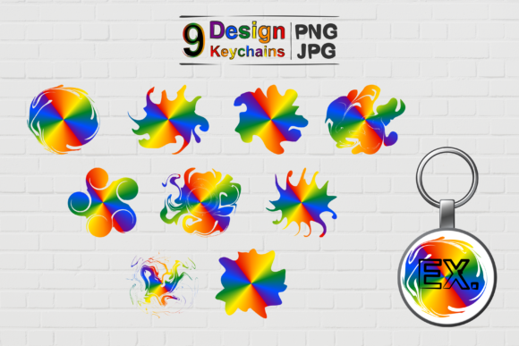 Elevating Brand Identity and Personal Expression Through High-Resolution Digital Keychain Designs
