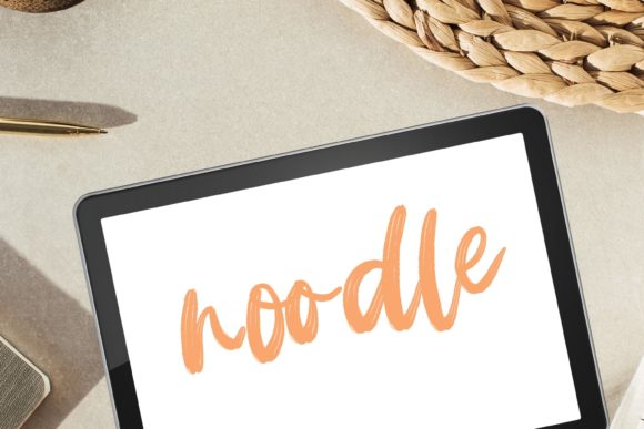 Elevating Digital Typography: The Strategic Value of the Noodle Procreate Brush for Hand Lettering