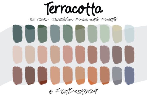 Mastering Earthy Tones: A Guide to the Procreate Color Palette Terracotta for Digital Artists