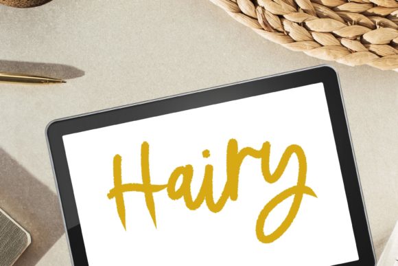Mastering Textured Digital Art with the Hairy Procreate Brush for Hand Lettering