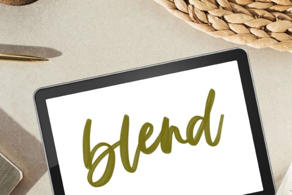 Mastering the Bleed Procreate Brush for Hand Lettering and Textured Art