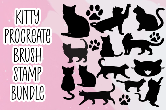 Purrfect Procreate Cat Brush Bundle: A Creative Asset