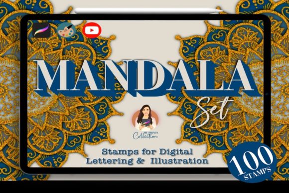 Unlocking Creative Flow with the Mandala Procreate Brush Set: 100 Stamps for Digital Artists